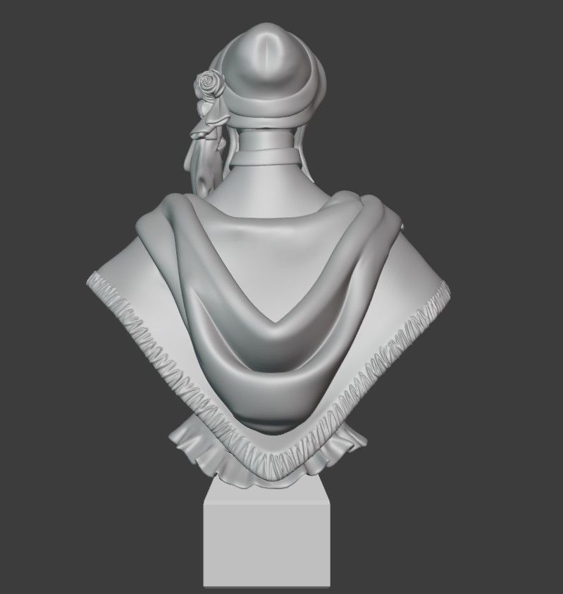 Bloodborne The Doll printable model 3D print model_3