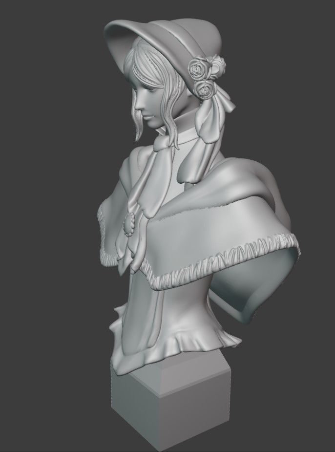 Bloodborne The Doll printable model 3D print model_1