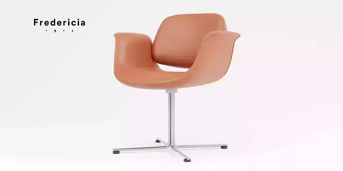Fredericia Flamingo chair 3D model