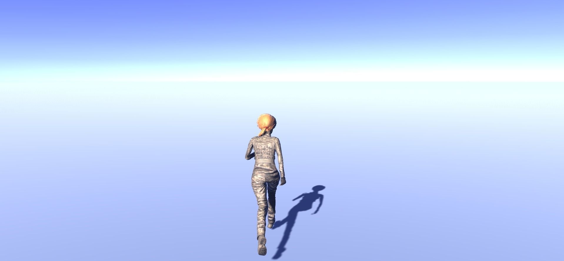 Solomia - animated rigged Military Female Low-poly 3D model_5