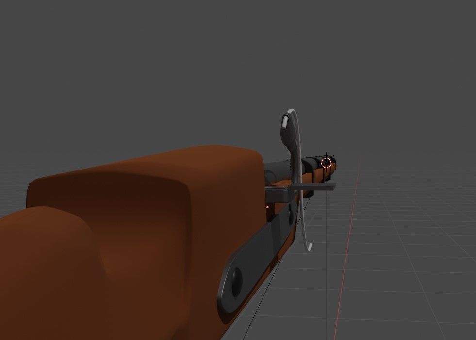 Matchlock Gun Free 3D model_2