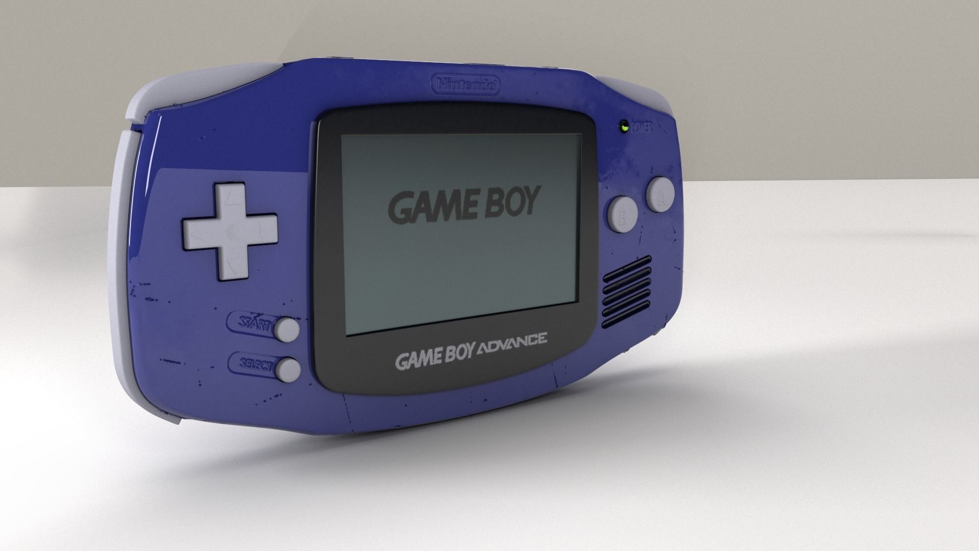 Gameboy 3D model_3