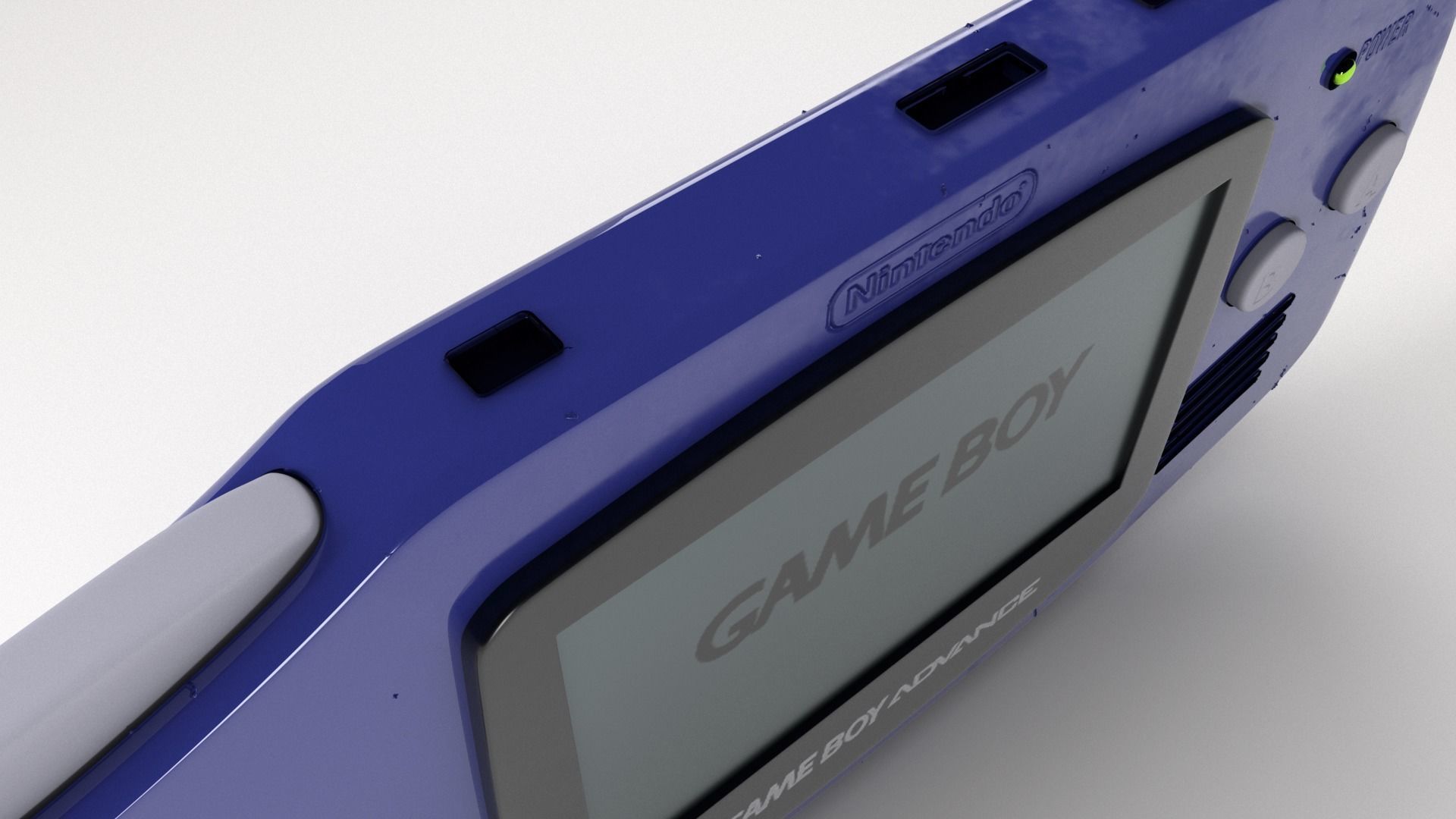 Gameboy 3D model_4