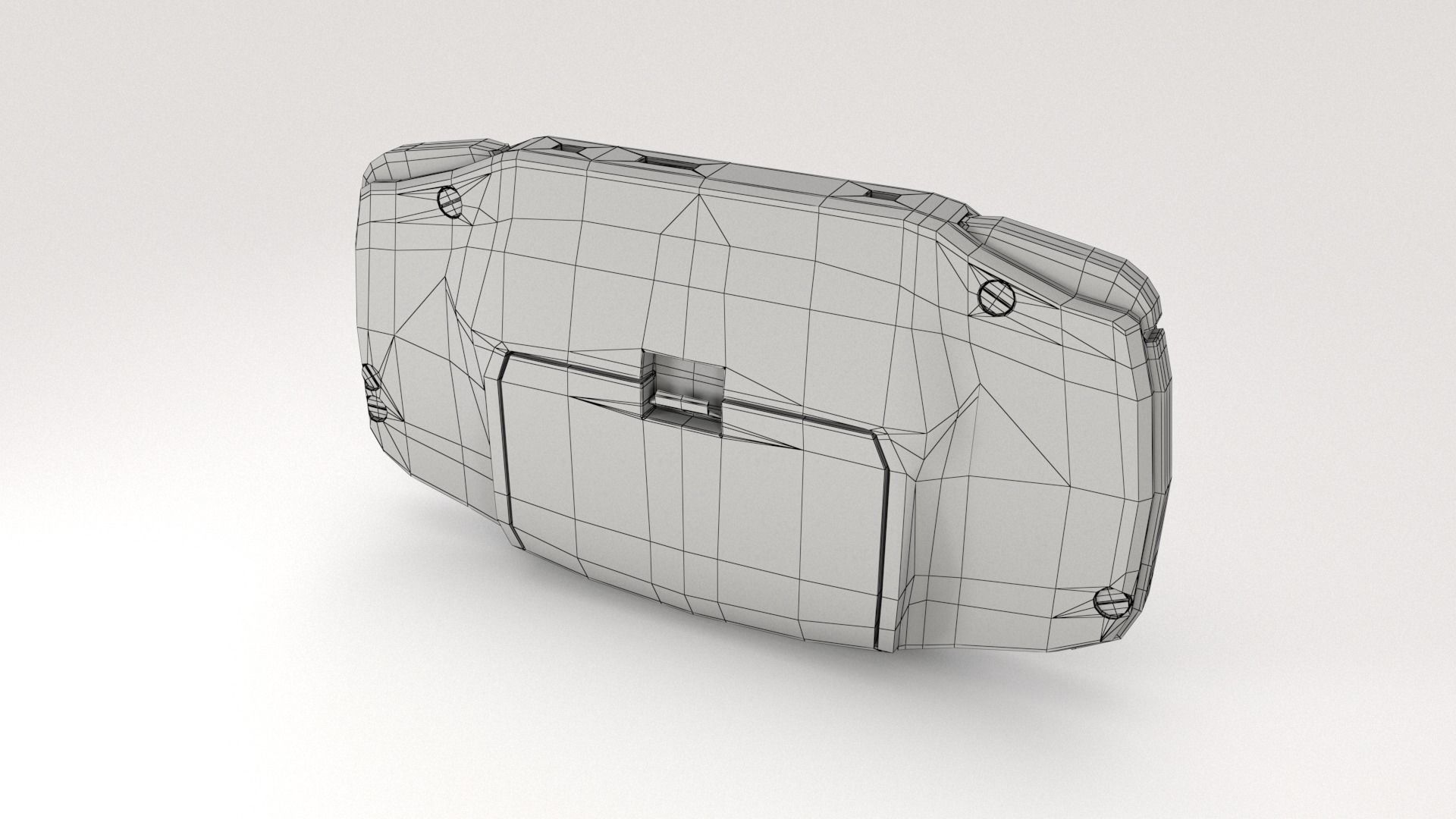 Gameboy 3D model_6