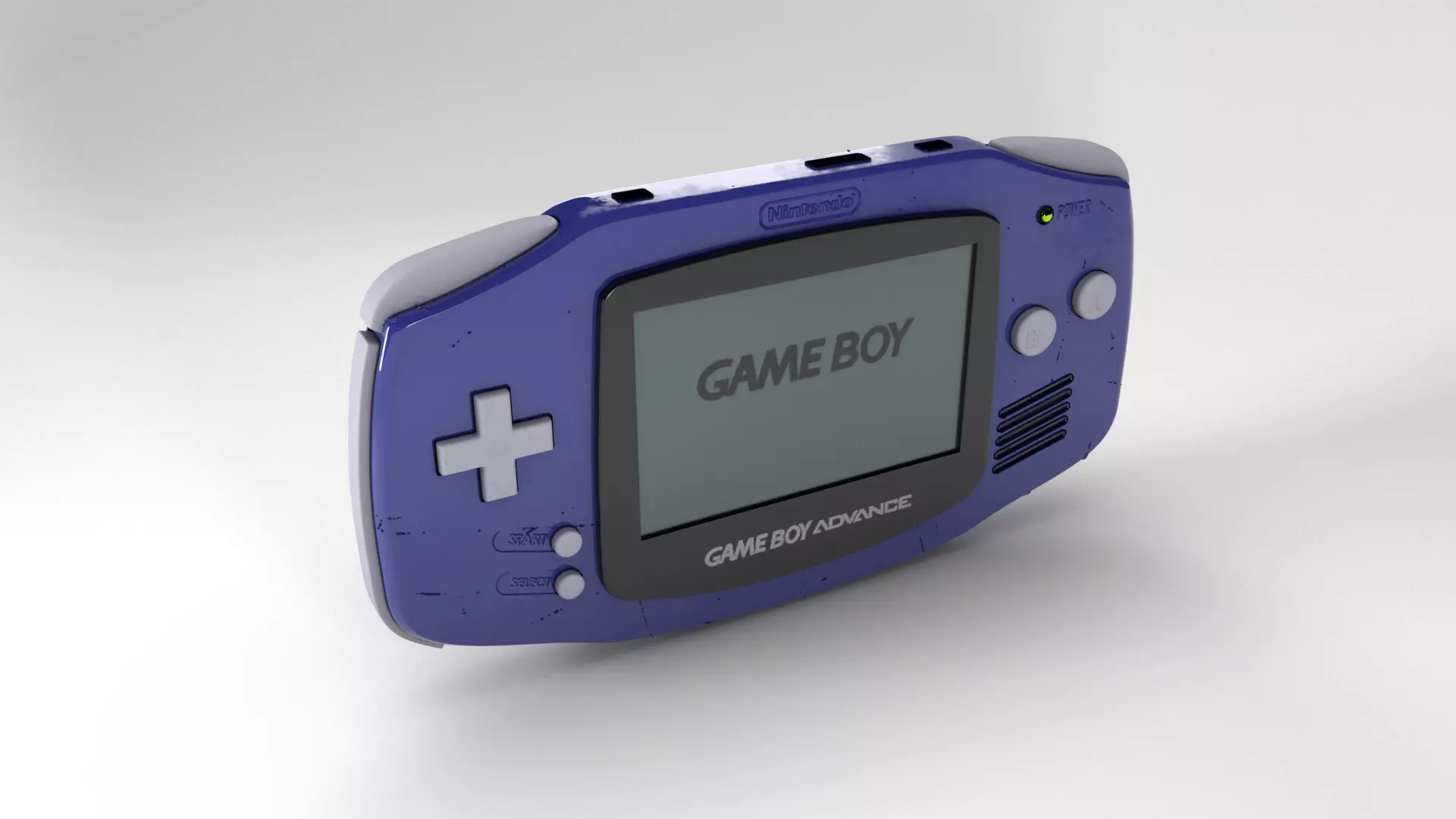 Gameboy 3D model_0