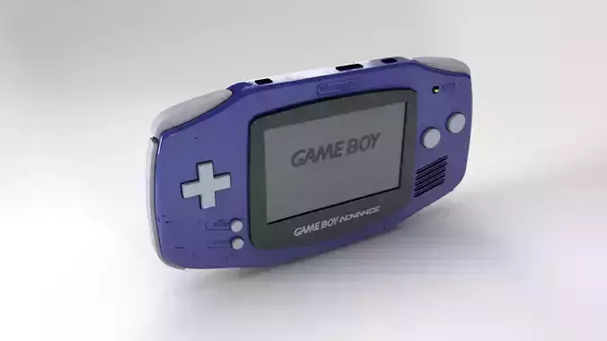 Gameboy 3D model