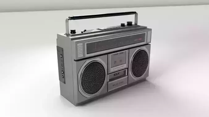 Radio portable cassette player