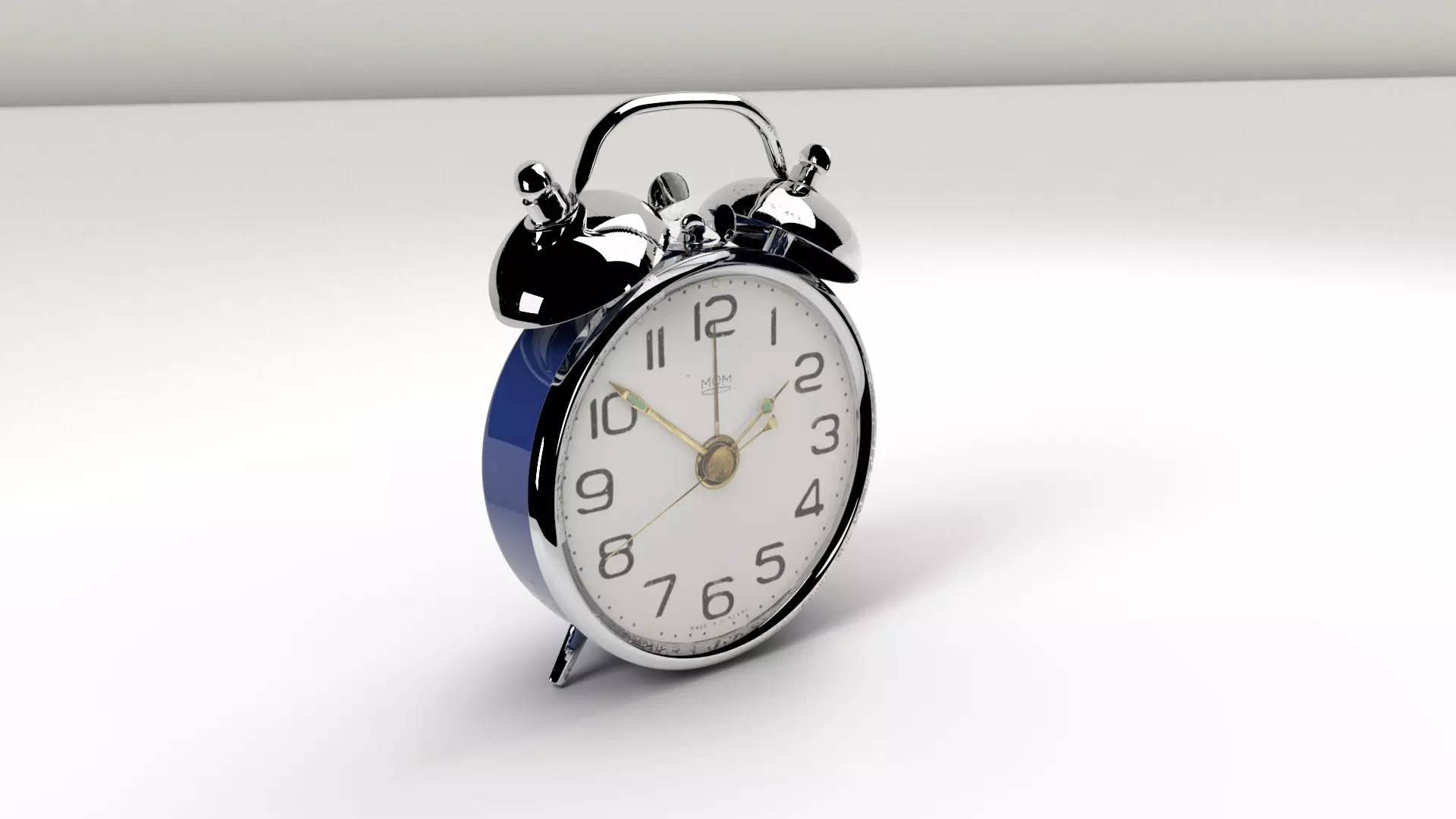 Old Alarm Clock 3D model_0
