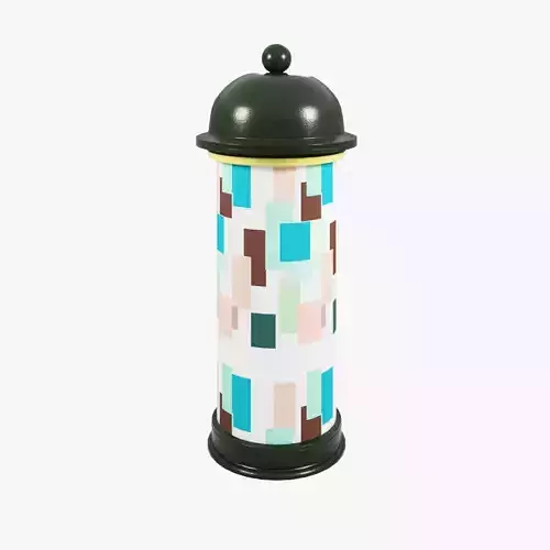 Advertising Column 3D model