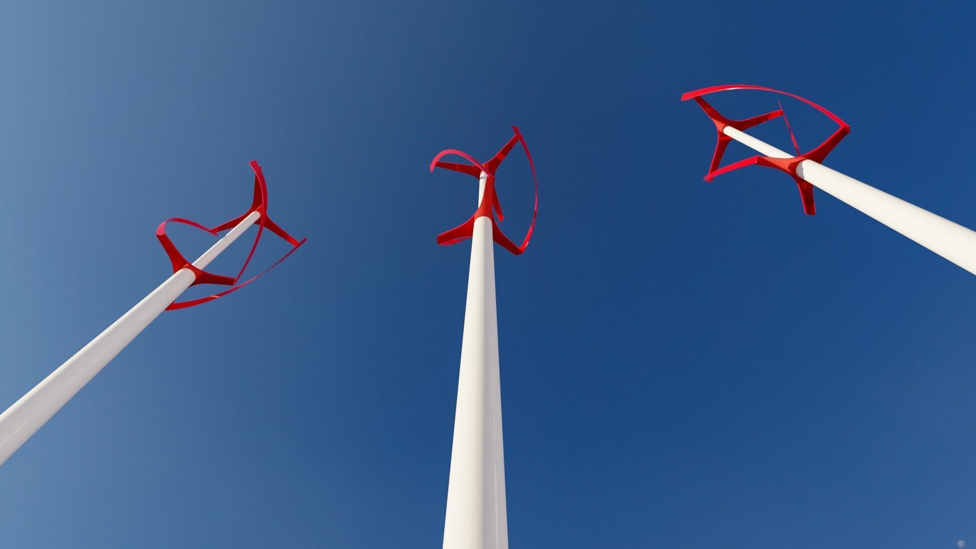 Electric Vehicle Charging Station 2  3D model_9