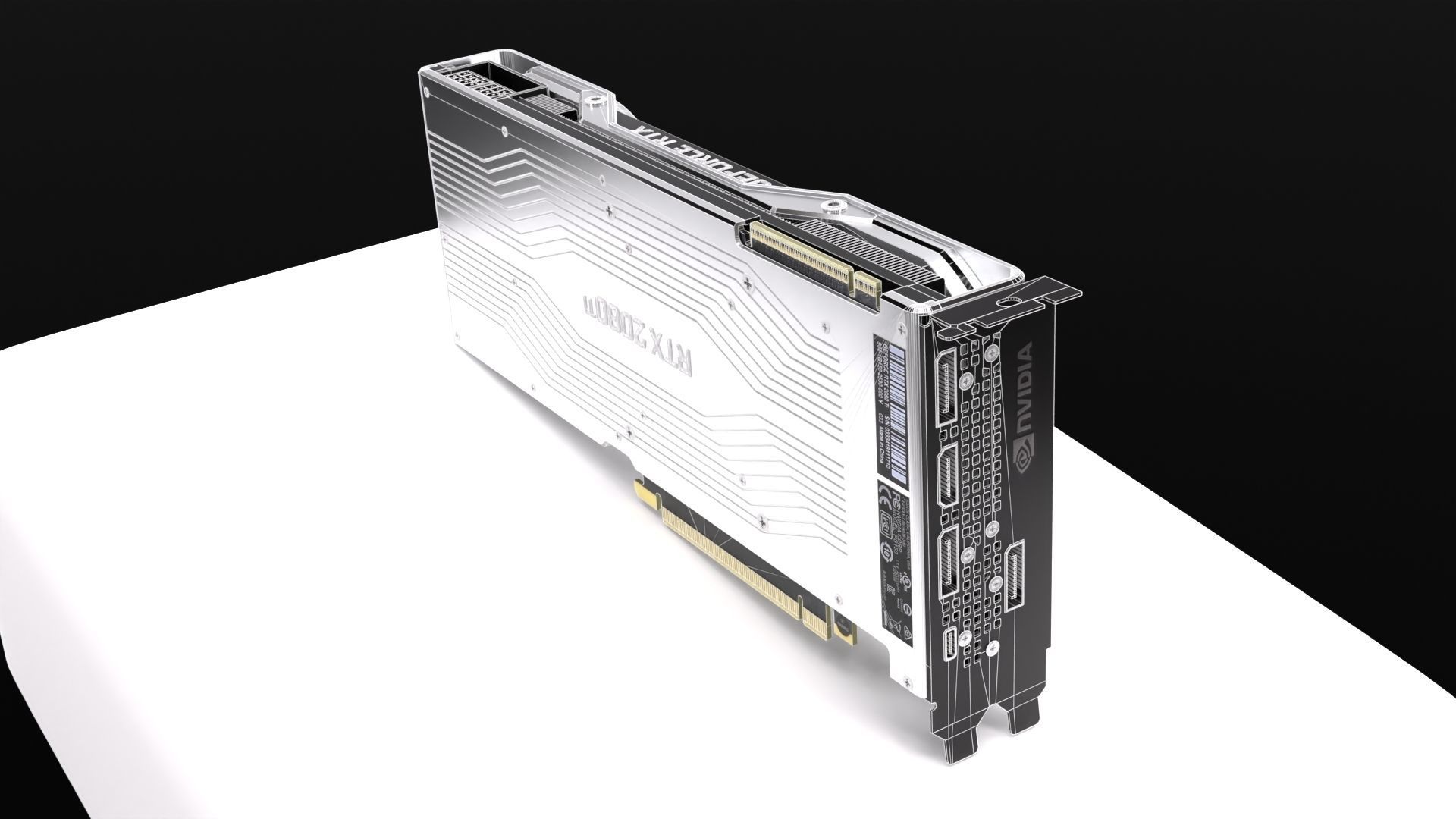 Nvidia GeForce RTX 2080 Ti Founders Edition 3D model_22
