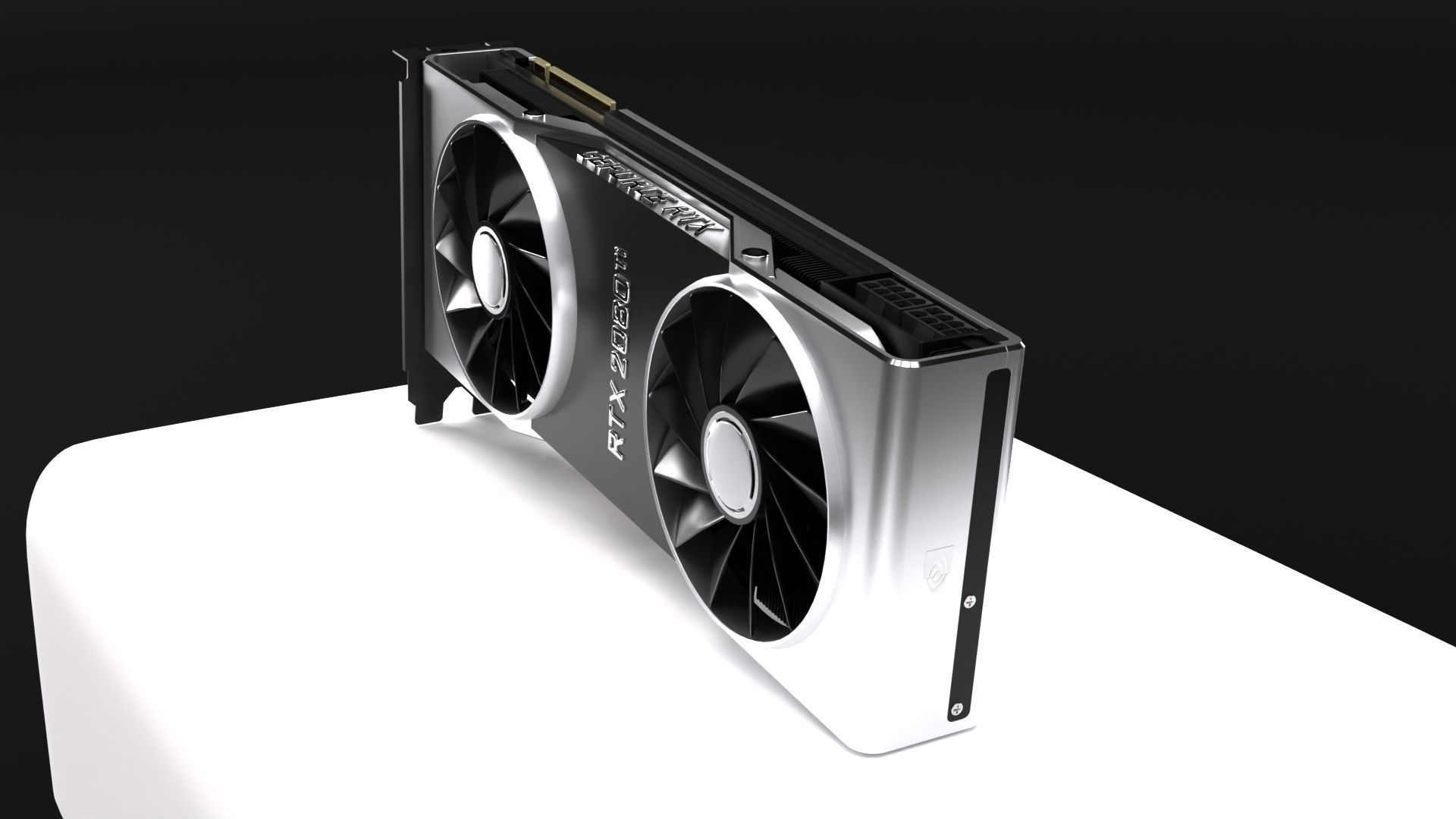 Nvidia GeForce RTX 2080 Ti Founders Edition 3D model_6