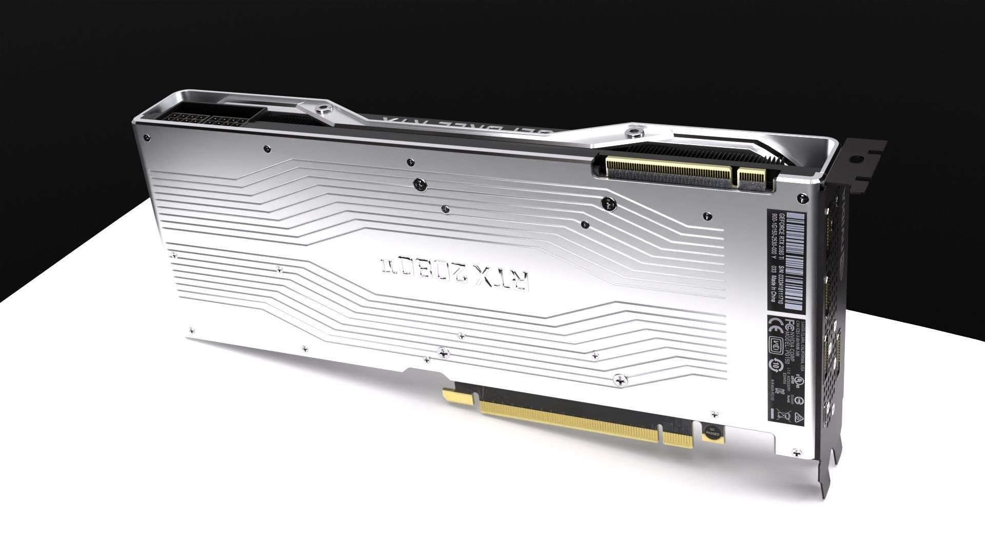 Nvidia GeForce RTX 2080 Ti Founders Edition 3D model_11