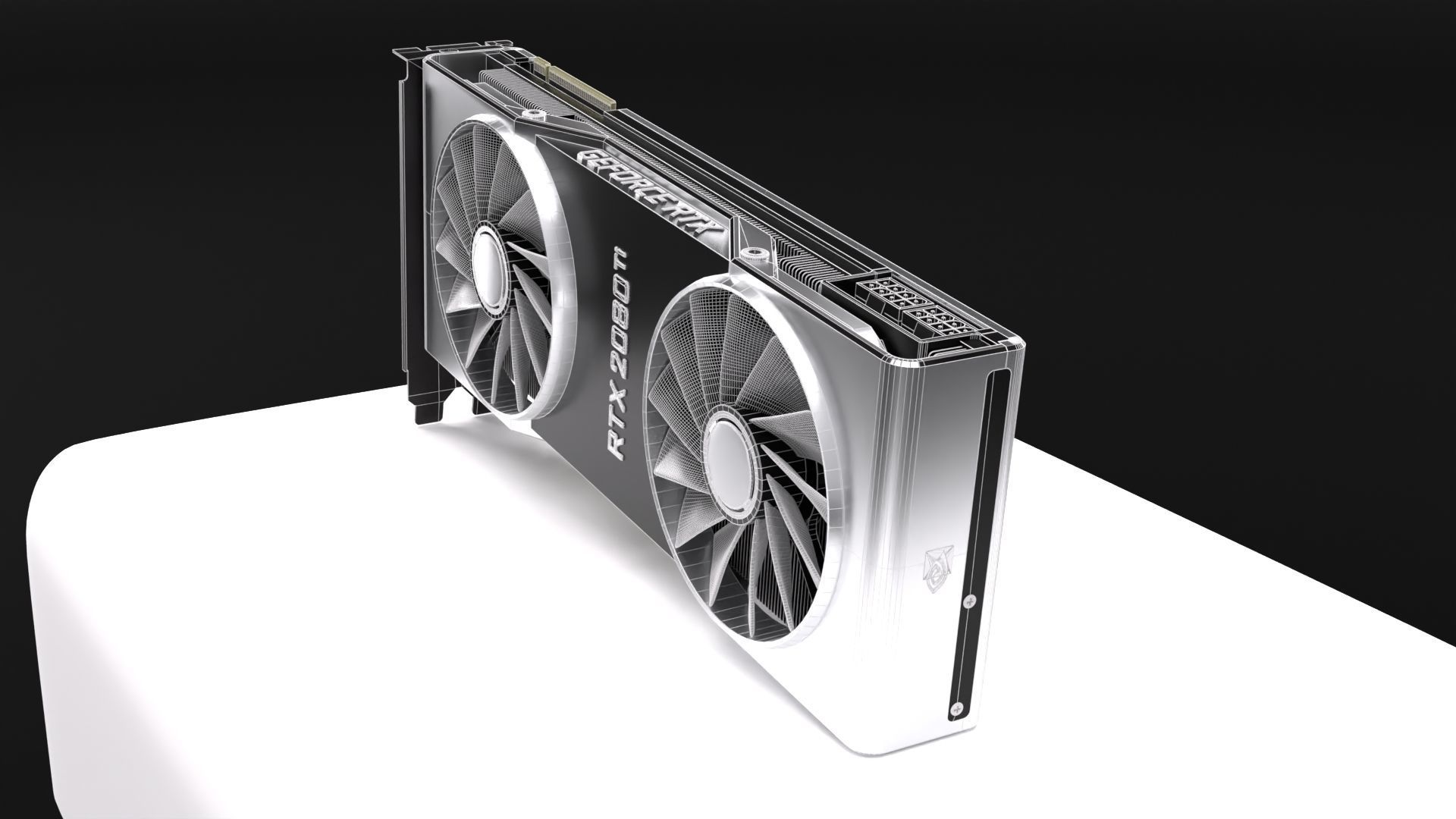 Nvidia GeForce RTX 2080 Ti Founders Edition 3D model_17
