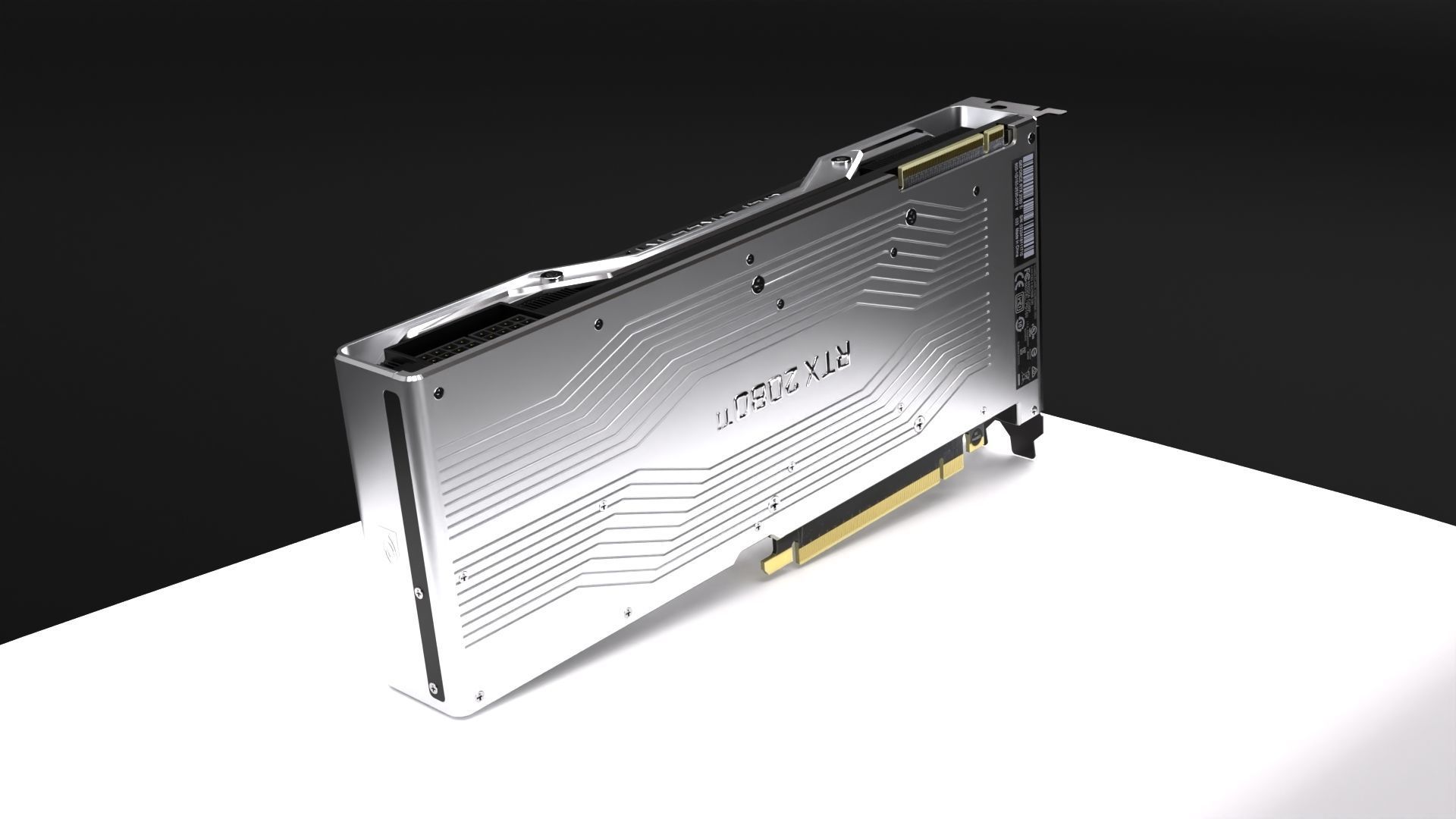 Nvidia GeForce RTX 2080 Ti Founders Edition 3D model_9