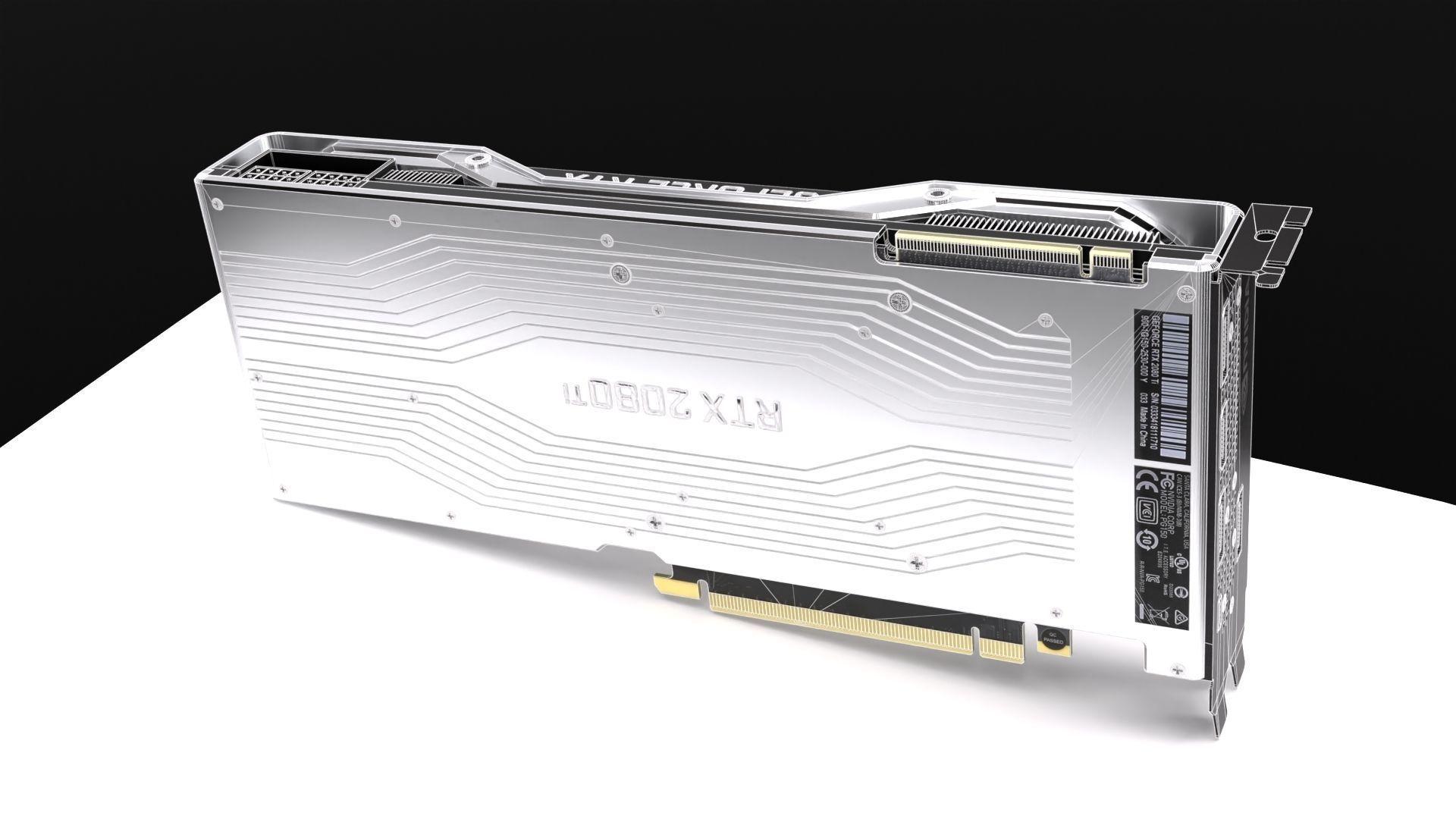 Nvidia GeForce RTX 2080 Ti Founders Edition 3D model_21