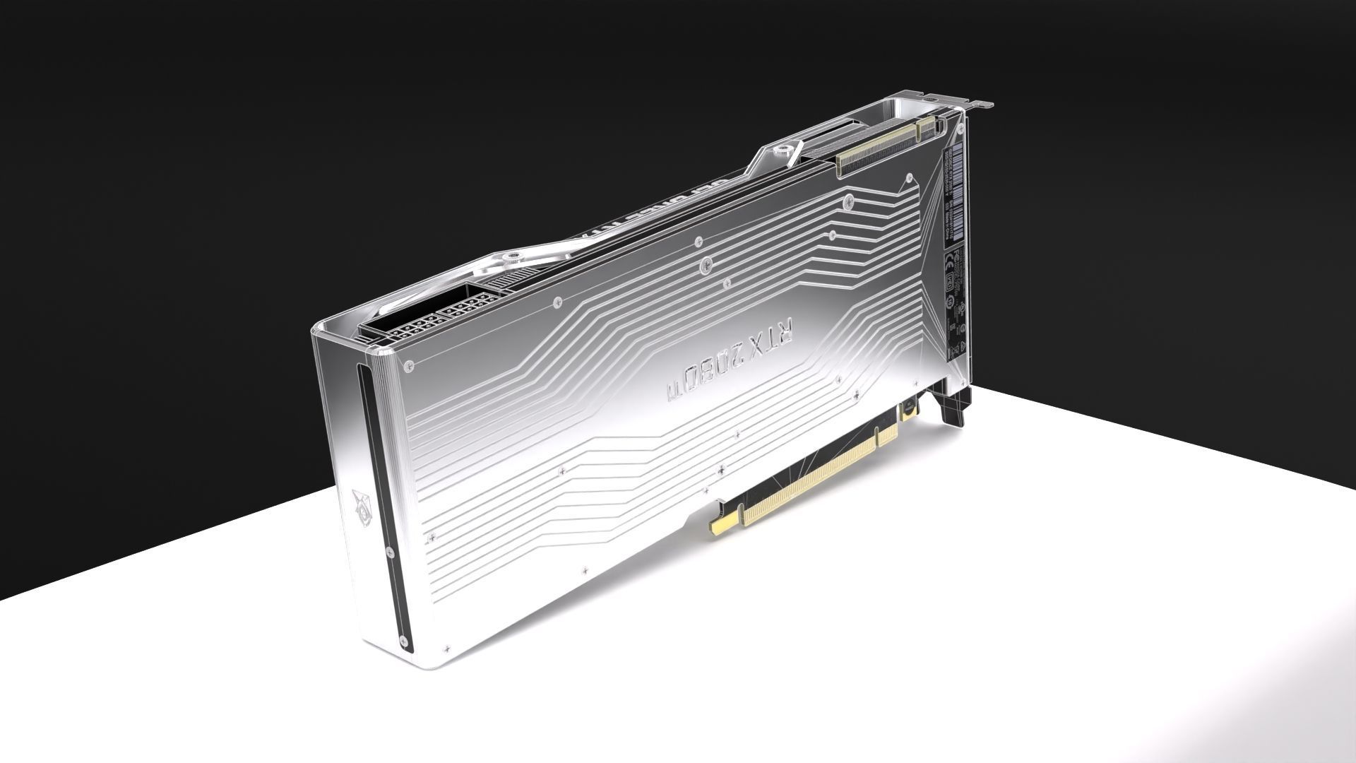 Nvidia GeForce RTX 2080 Ti Founders Edition 3D model_19