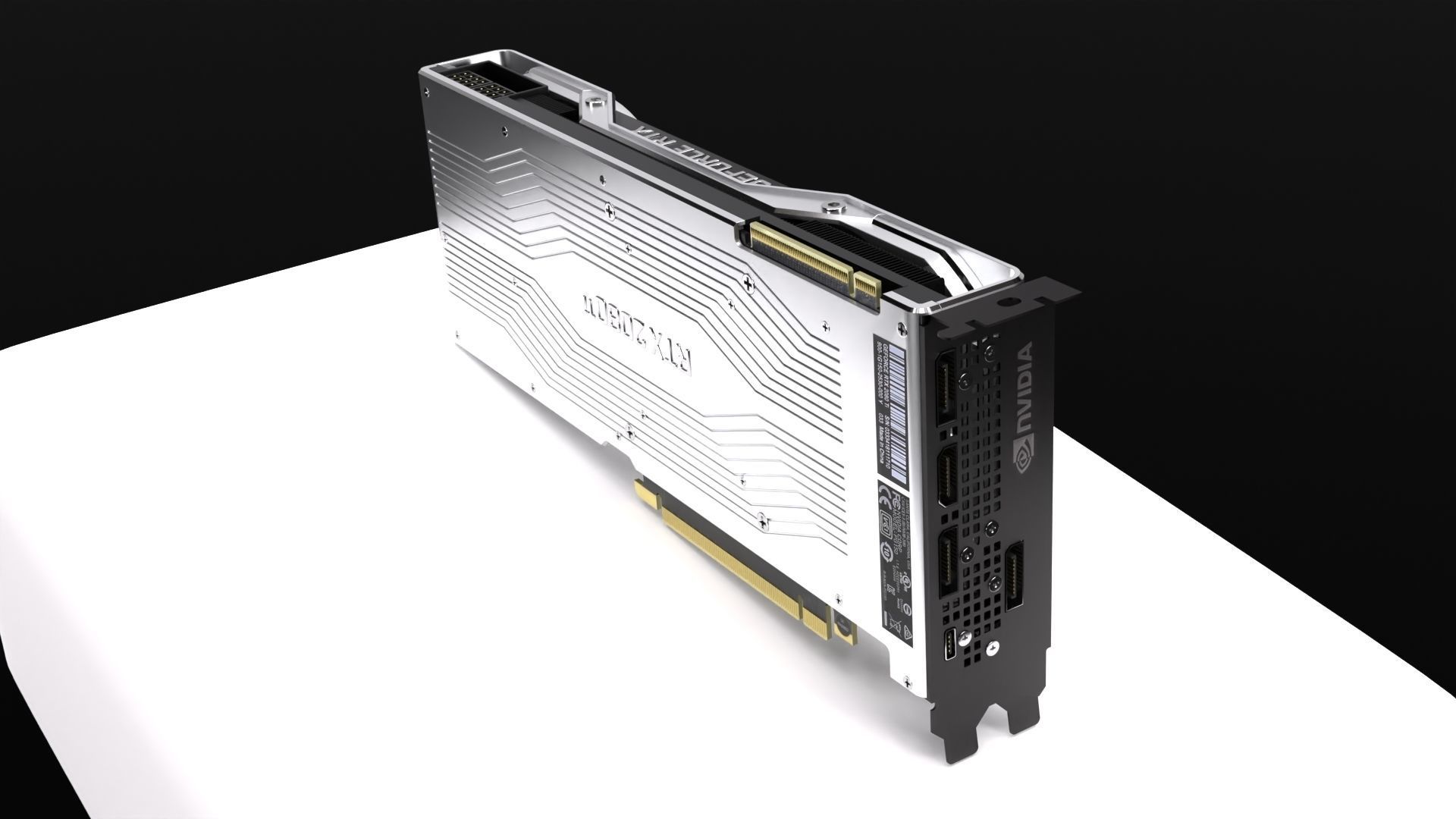Nvidia GeForce RTX 2080 Ti Founders Edition 3D model_12