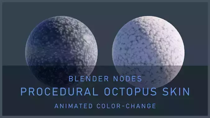 Procedural Octopus Skin Material Texture