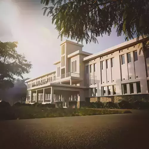 Old Vintage School 3D model
