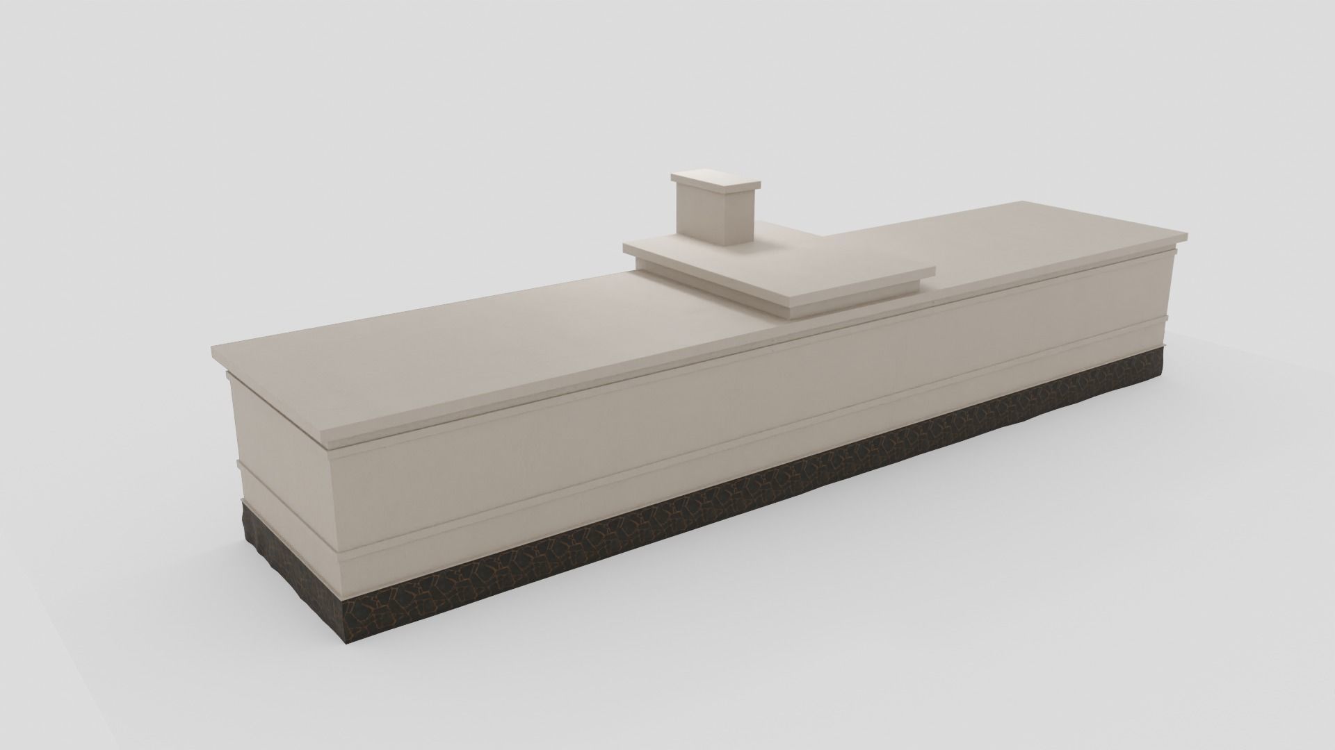 Old Vintage School 3D model_4