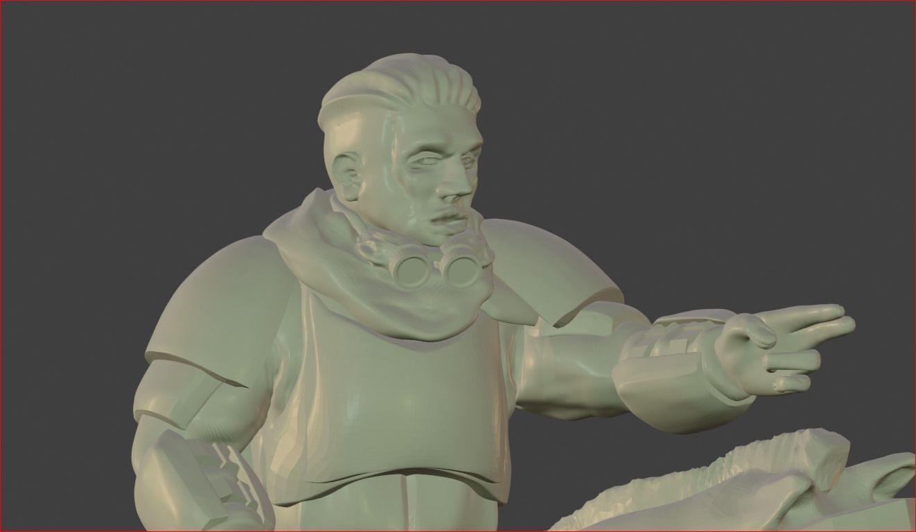 Mass Jager Cavalry 3D model_2
