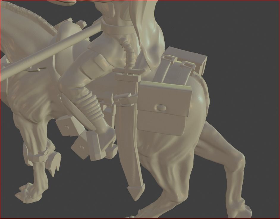 Mass Jager Cavalry 3D model_3