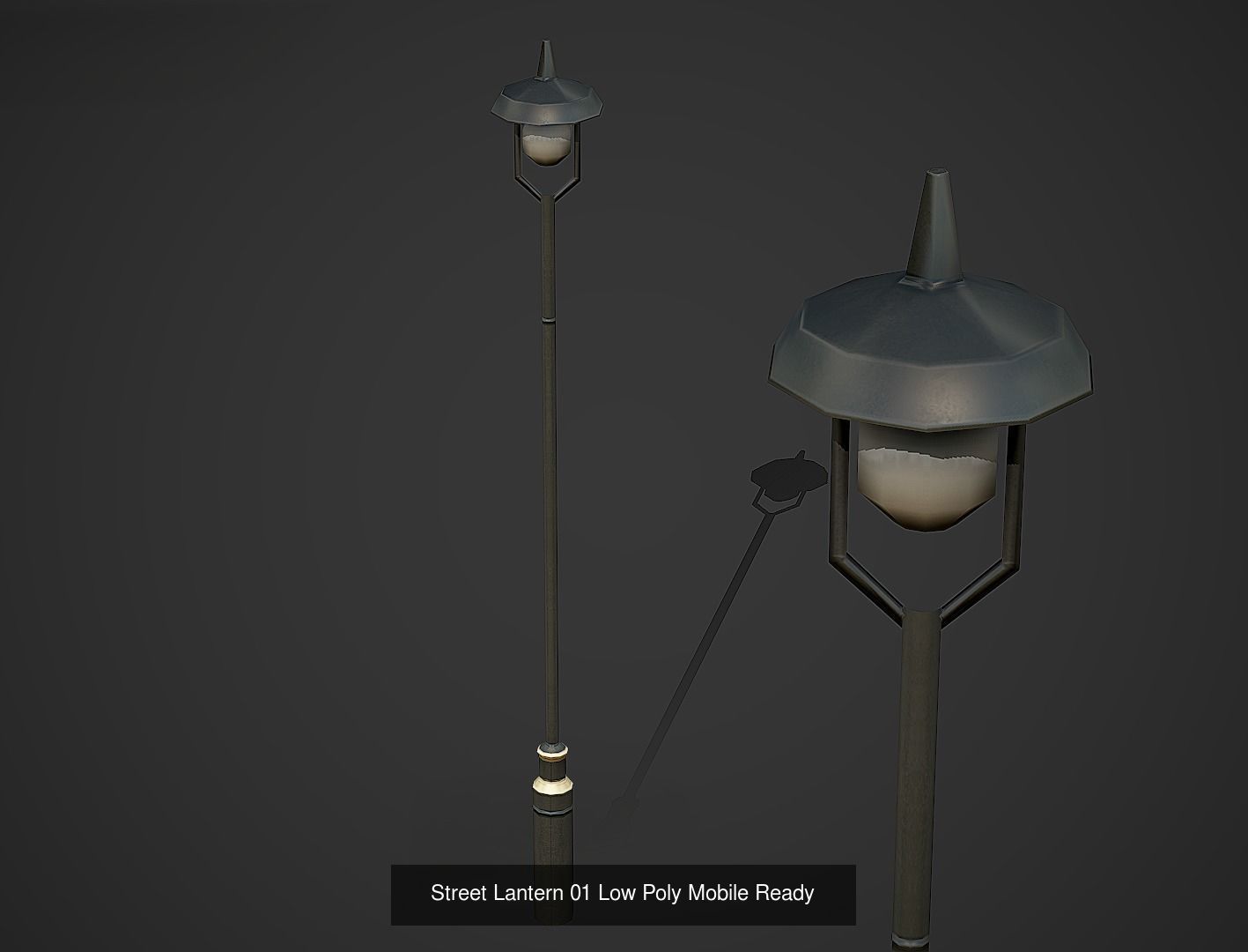 Street Props Pack vol 01 - Low Poly Game Ready 3D Model Collection_13