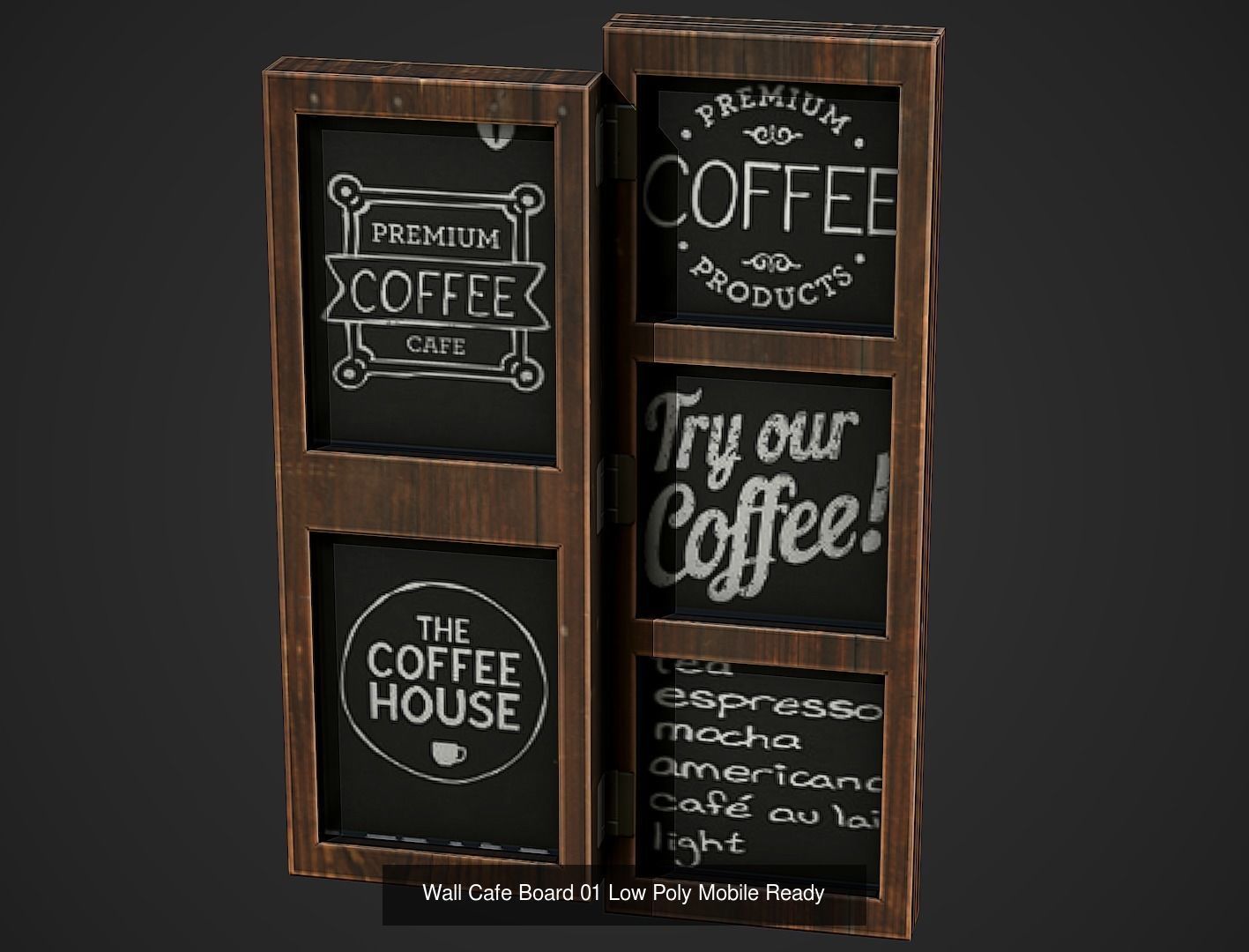 Street Props Pack vol 01 - Low Poly Game Ready 3D Model Collection_7