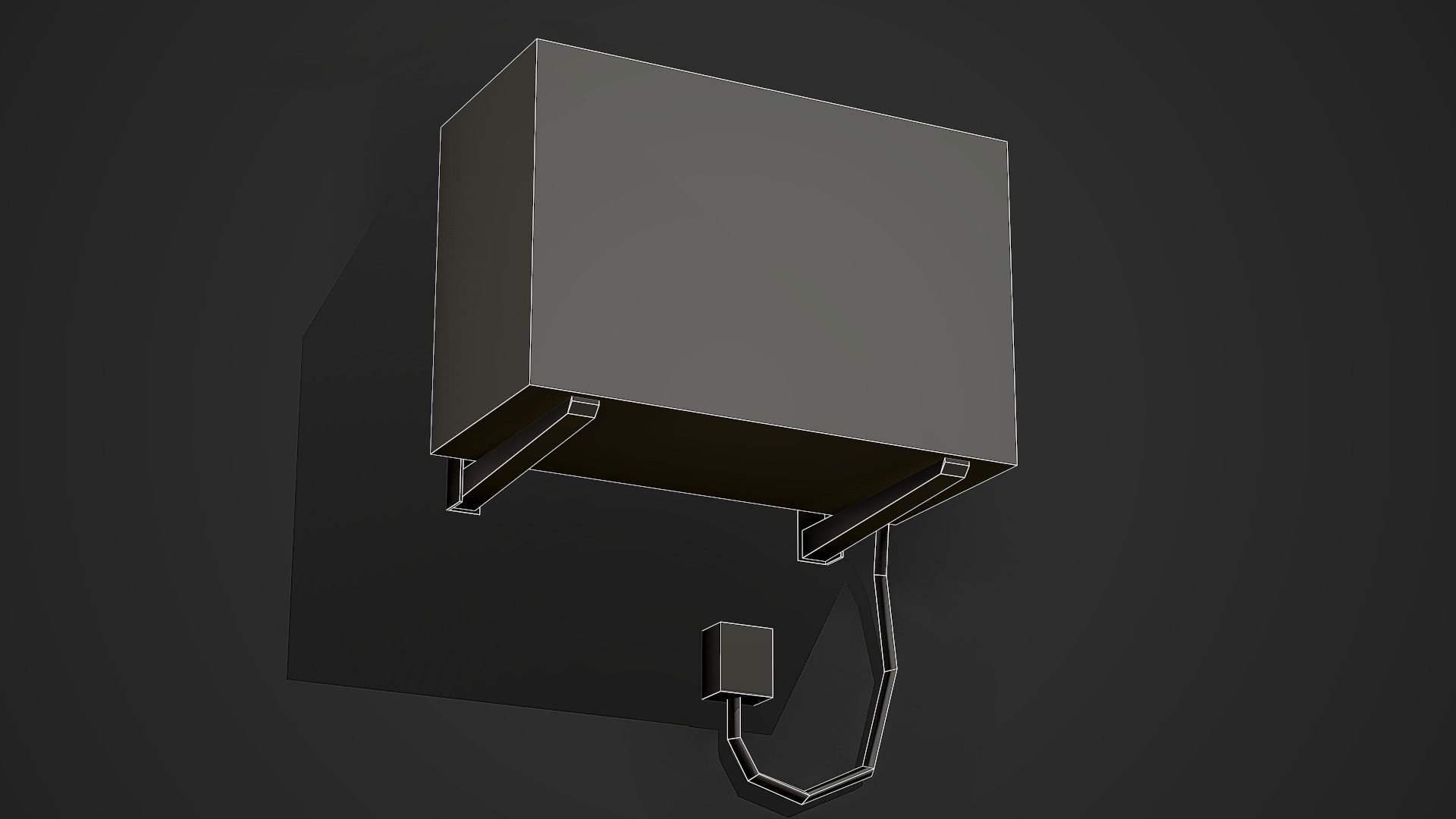 Street Props Pack vol 01 - Low Poly Game Ready 3D Model Collection_18