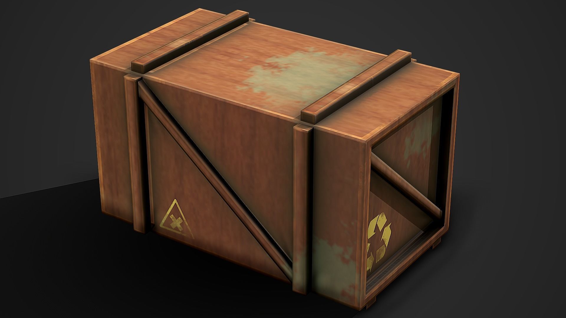 Street Props Pack vol 01 - Low Poly Game Ready 3D Model Collection_31