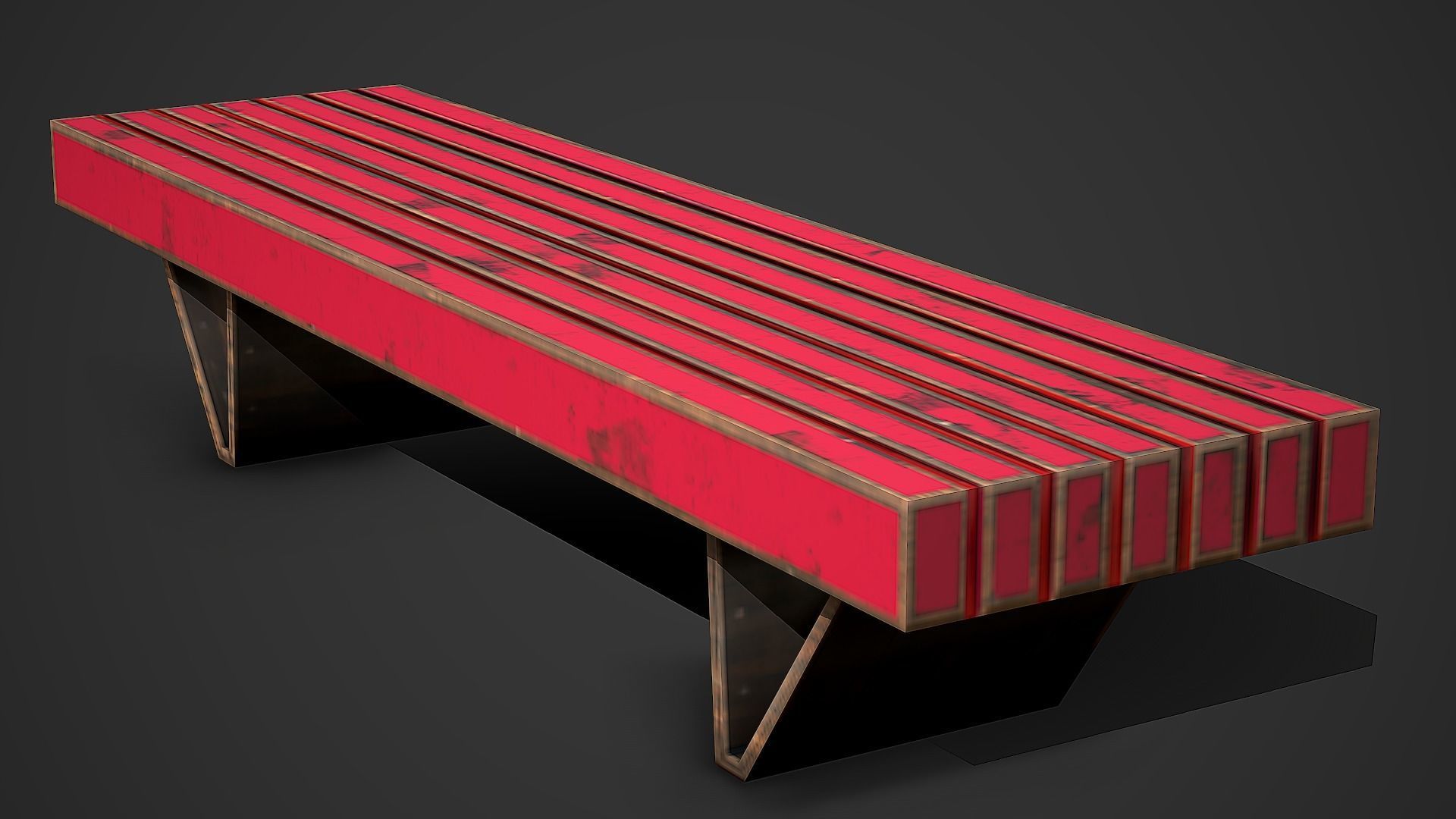 Street Props Pack vol 01 - Low Poly Game Ready 3D Model Collection_54