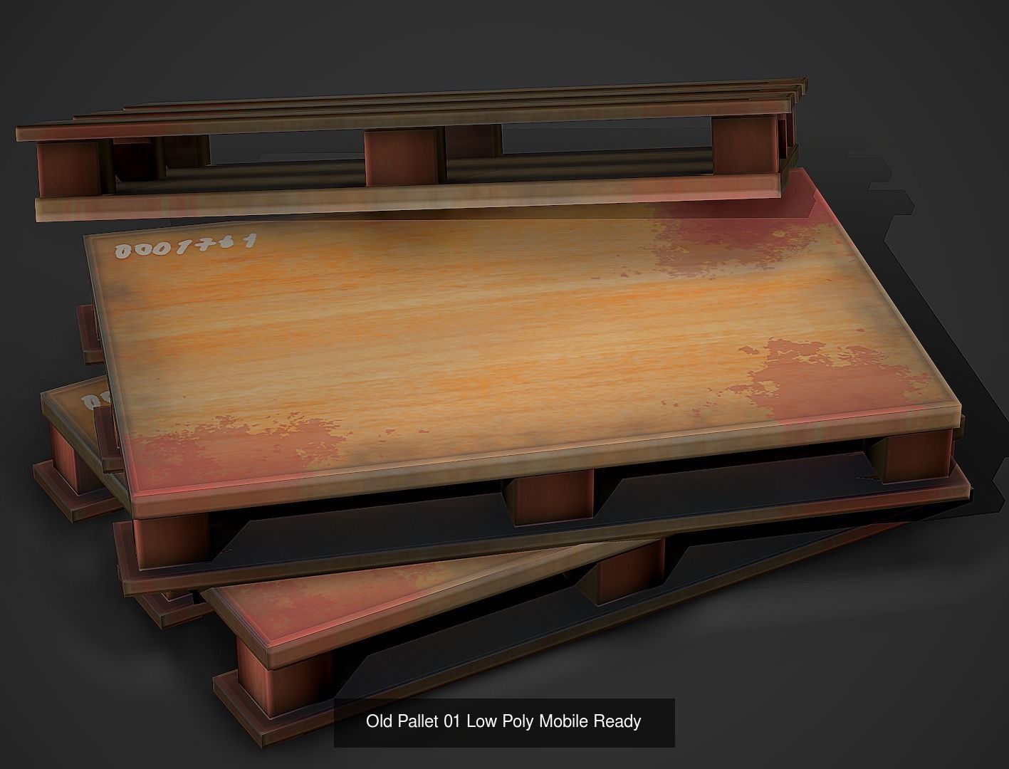 Street Props Pack vol 01 - Low Poly Game Ready 3D Model Collection_10