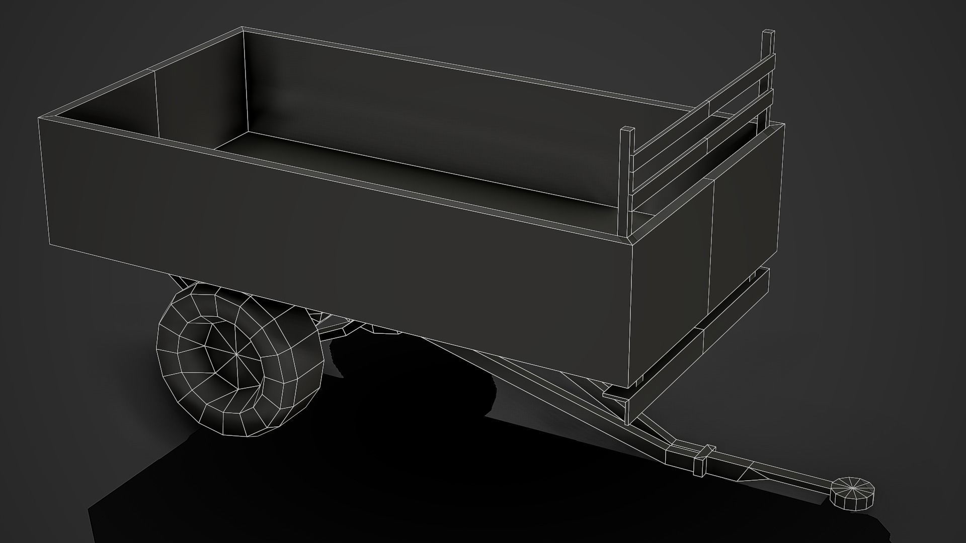 Street Props Pack vol 01 - Low Poly Game Ready 3D Model Collection_50