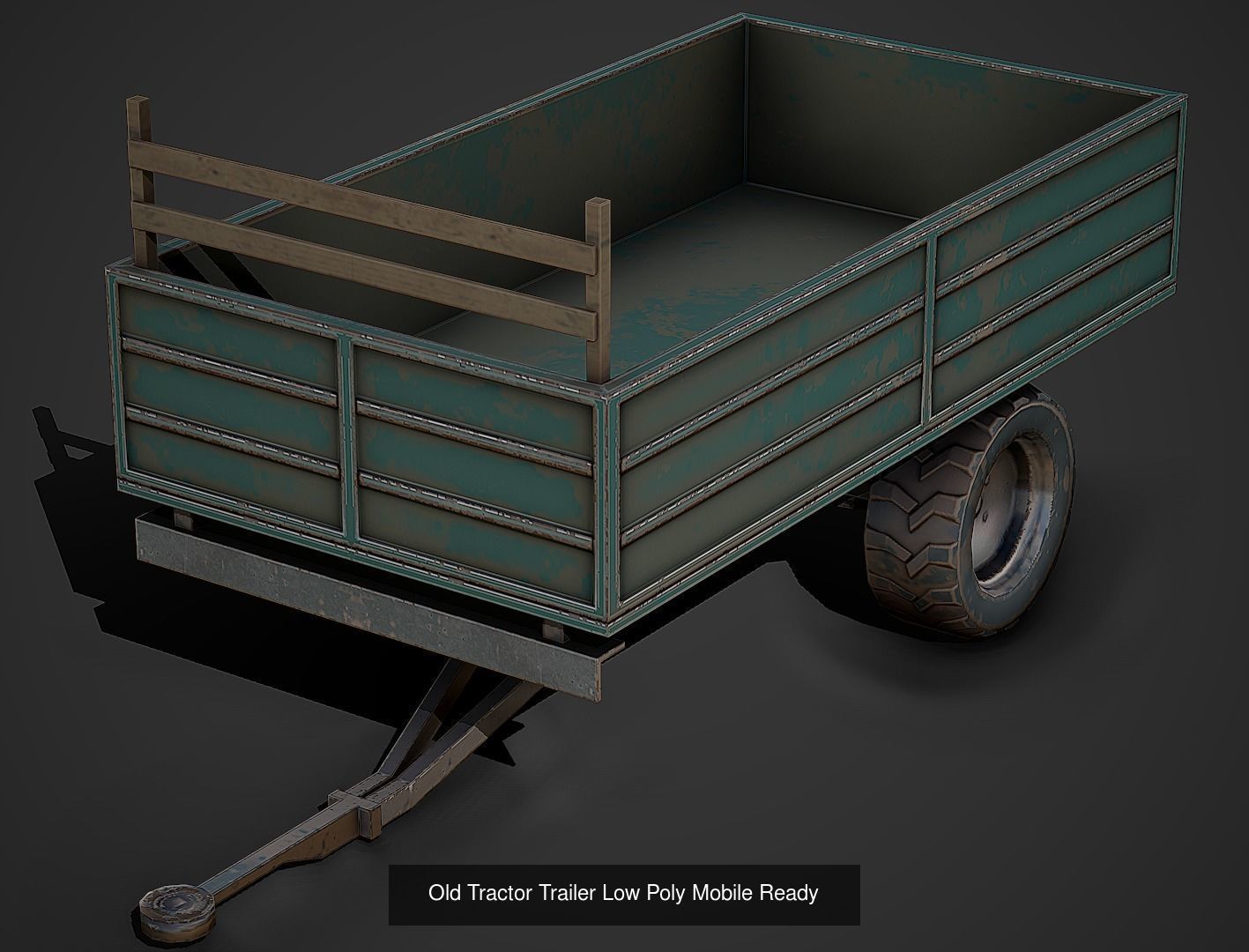 Street Props Pack vol 01 - Low Poly Game Ready 3D Model Collection_12