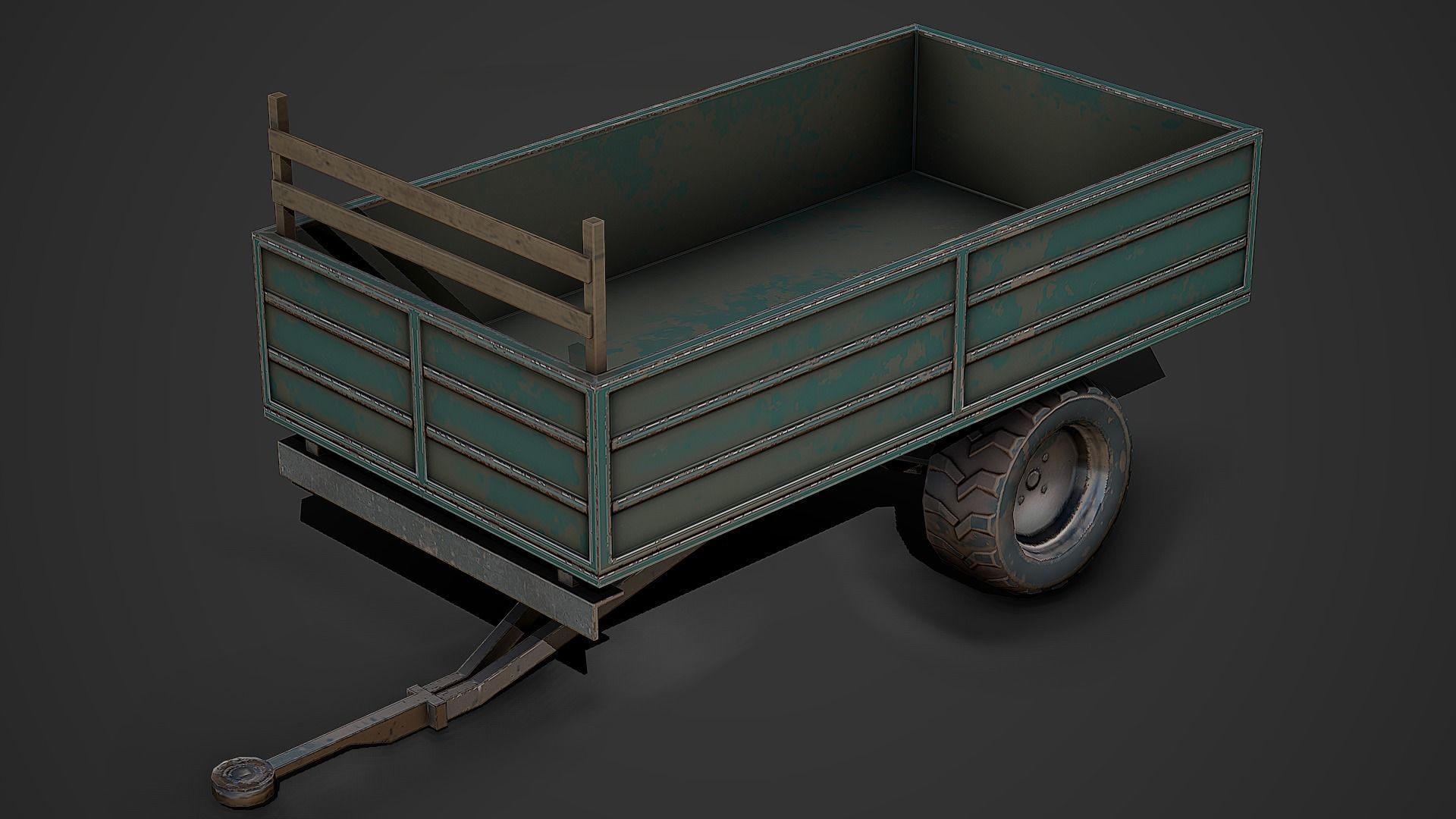 Street Props Pack vol 01 - Low Poly Game Ready 3D Model Collection_49