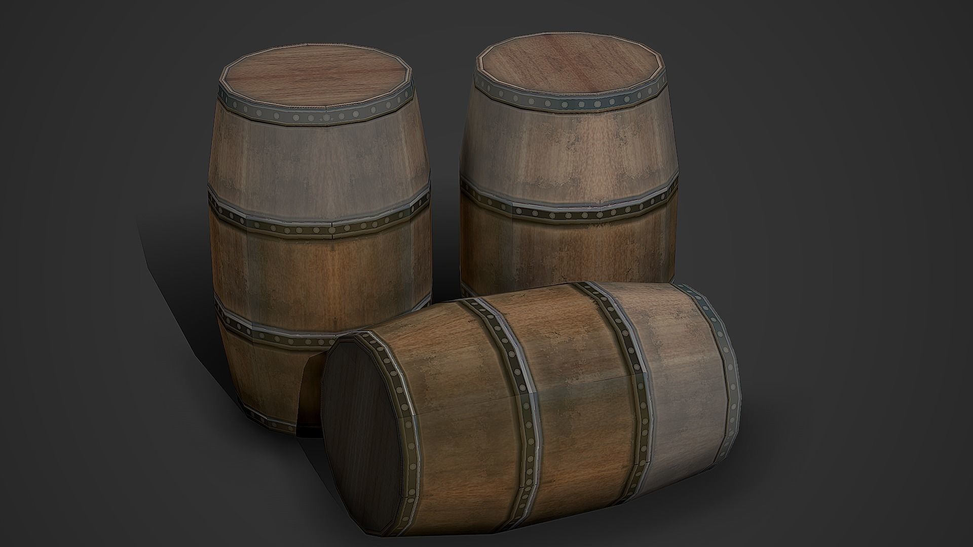 Street Props Pack vol 01 - Low Poly Game Ready 3D Model Collection_40