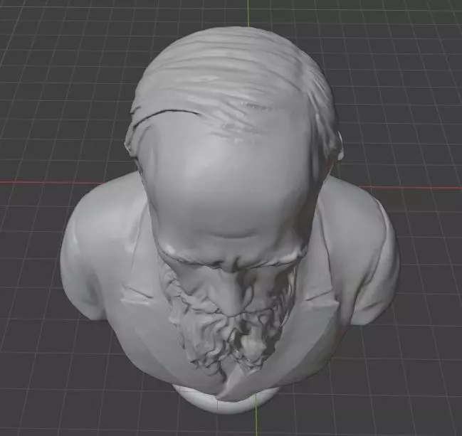 Fyodor Dostoevsky 3D print model_6