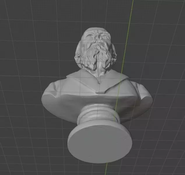 Fyodor Dostoevsky 3D print model_7