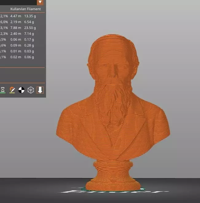 Fyodor Dostoevsky 3D print model_15