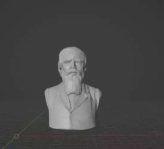 Fyodor Dostoevsky 3D print model