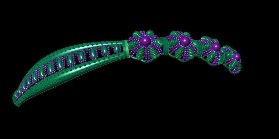 Bracelet 3D print model_5