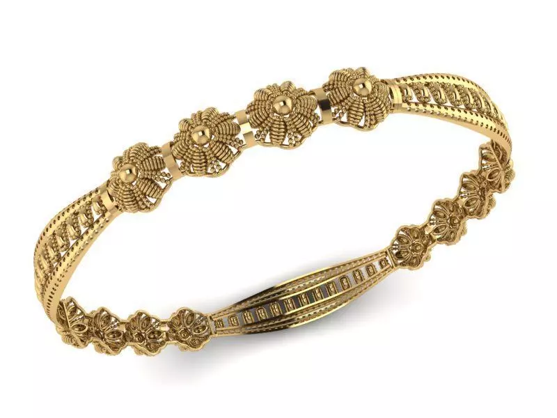 Bracelet 3D print model_0