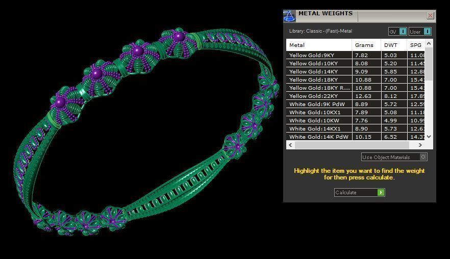 Bracelet 3D print model_6