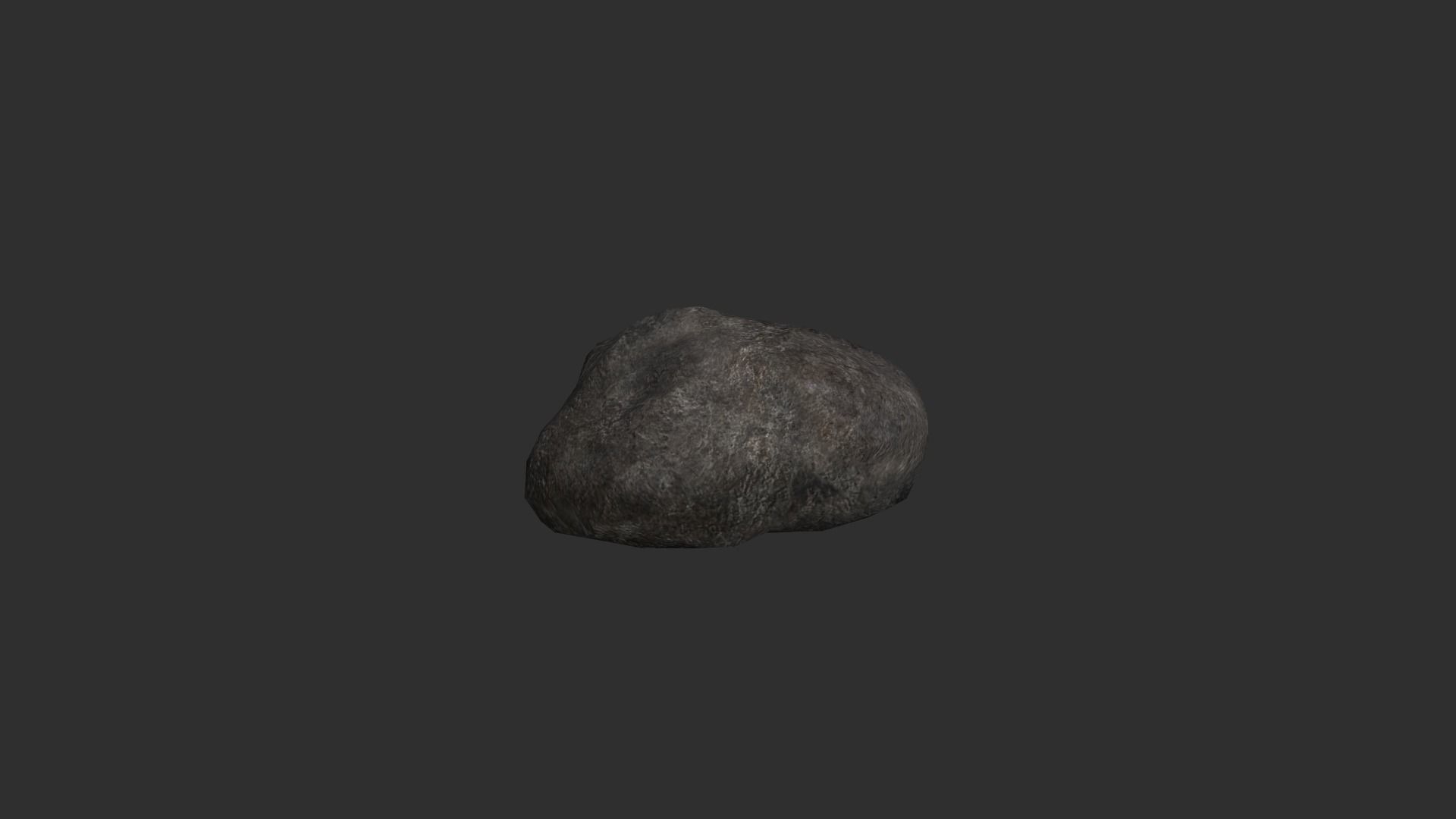 Base Rocks Combo Low-poly 3D model_11