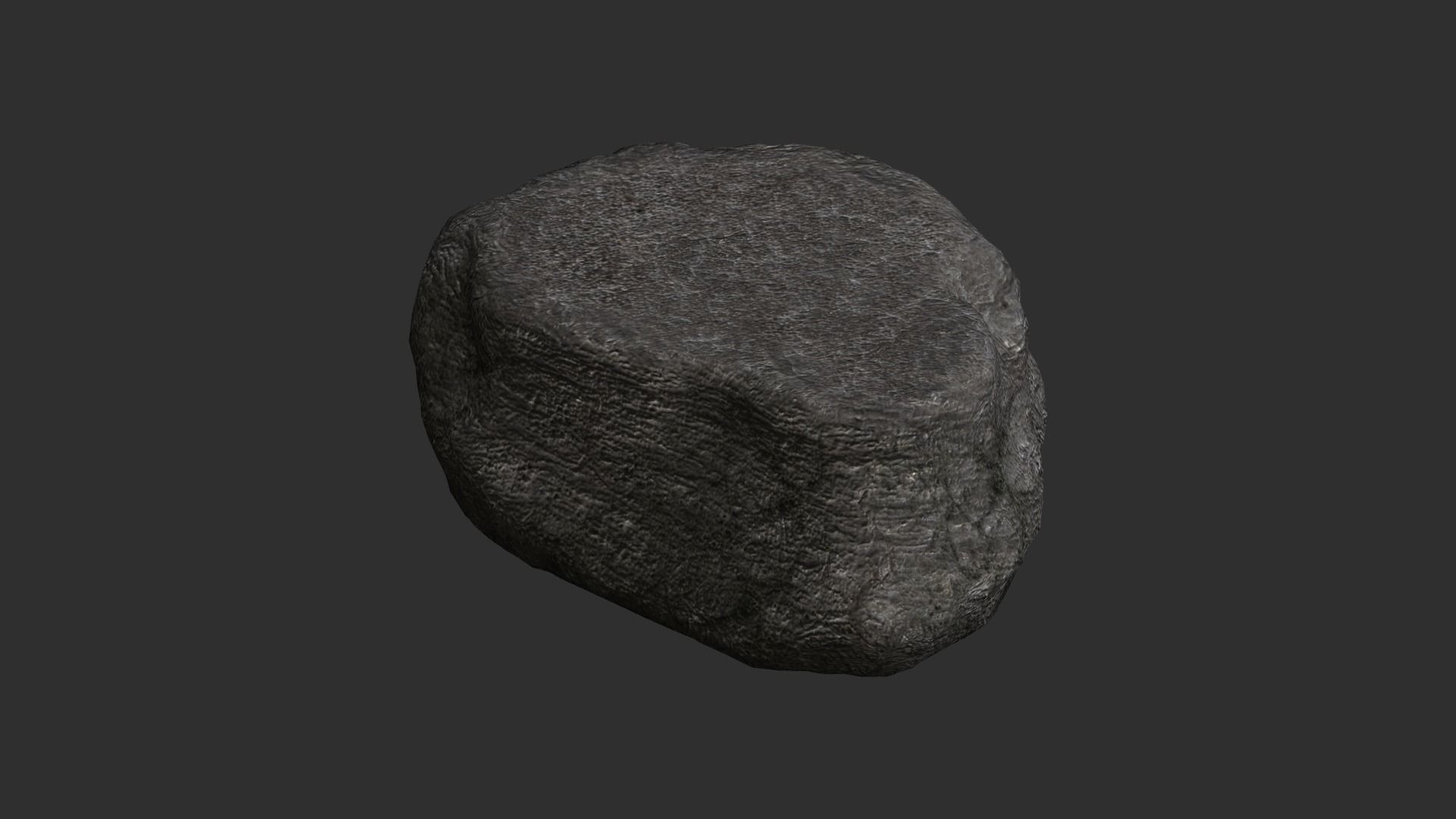 Base Rocks Combo Low-poly 3D model_16