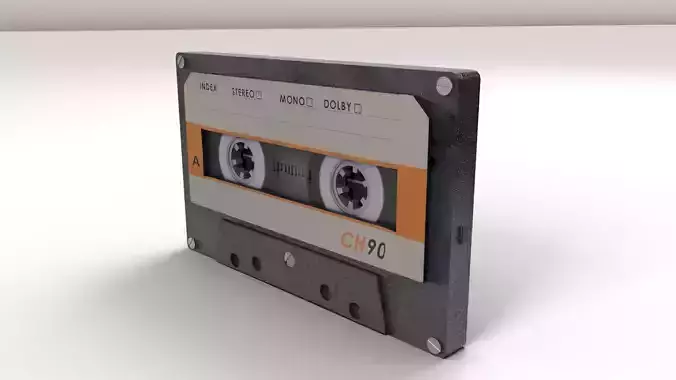 Radio Tape 3D model