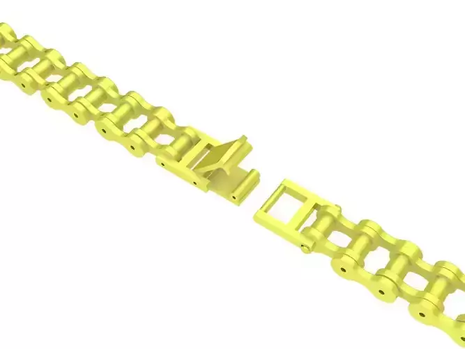 Gold Bike Chain Bracelets 4173