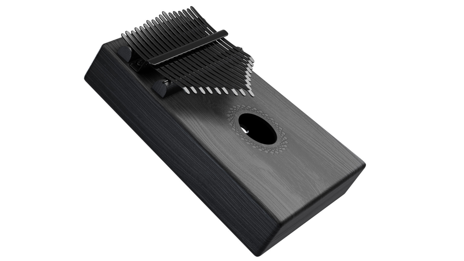 Kalimba 3D model_8