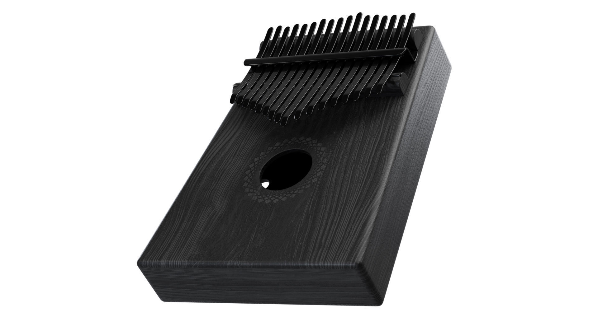 Kalimba 3D model_2